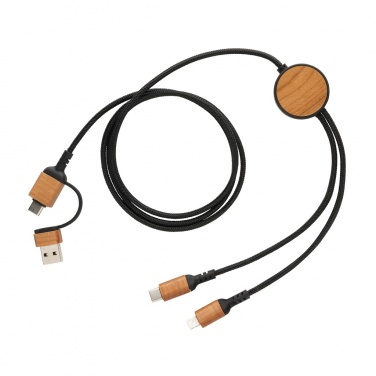 Logo trade promotional items image of: Ohio RCS certified recycled plastic 6-in-1 cable