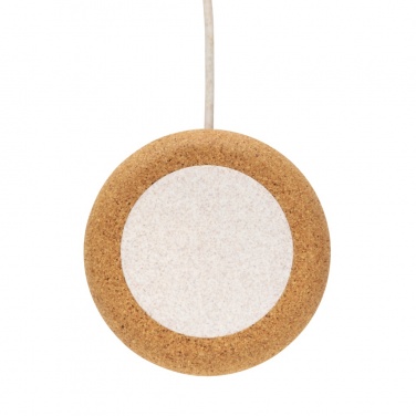 Logotrade business gifts photo of: Cork and Wheat 5W wireless charger