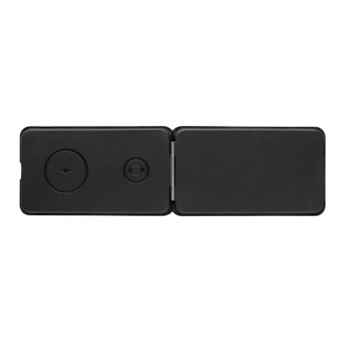 Logo trade promotional giveaways picture of: Swiss Peak RCS rPU 15W  3-in-1 magnetic wireless charger