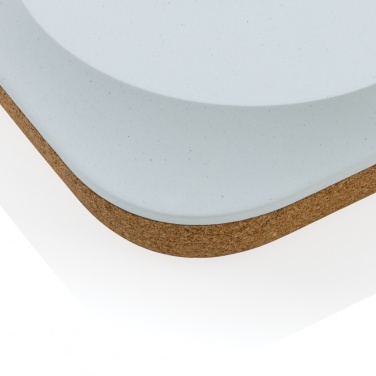 Logo trade promotional giveaways picture of: Oregon RCS recycled plastic and cork 10W wireless
