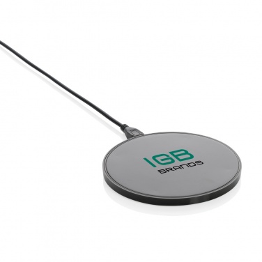 Logotrade advertising products photo of: RCS standard recycled plastic 10W wireless charger