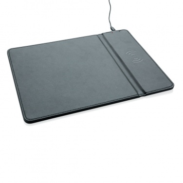 Logotrade promotional item image of: Mousepad with 5W wireless charging