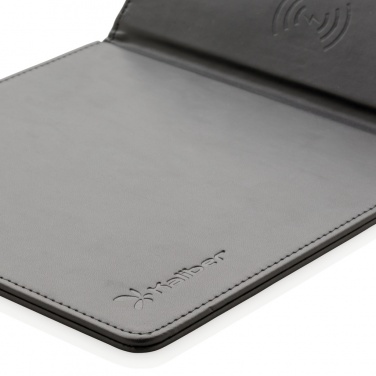 Logo trade corporate gifts picture of: Mousepad with 5W wireless charging