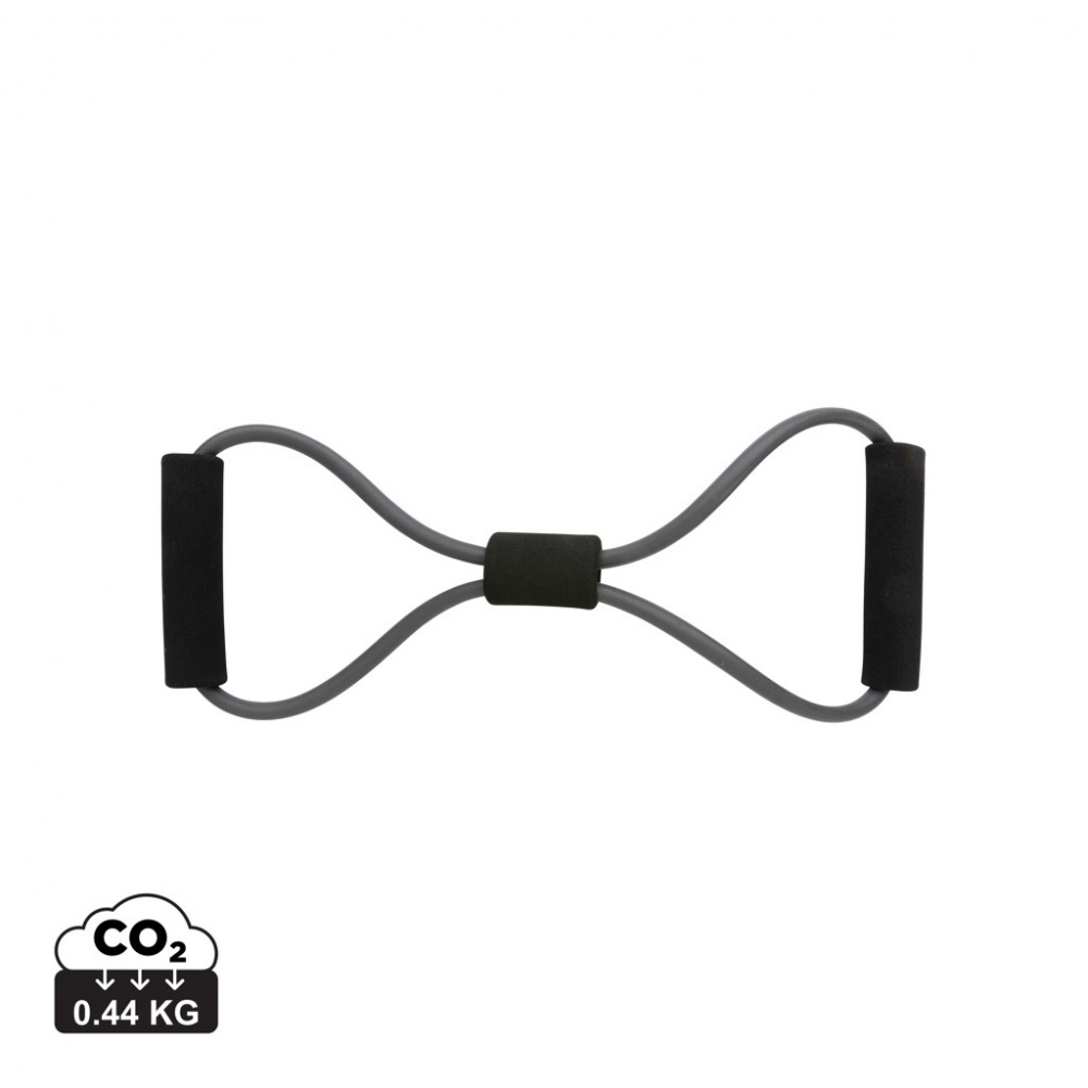 Logo trade promotional gift photo of: Fitness 8 shape exercise band in pouch