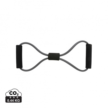 Logo trade promotional merchandise photo of: Fitness 8 shape exercise band in pouch