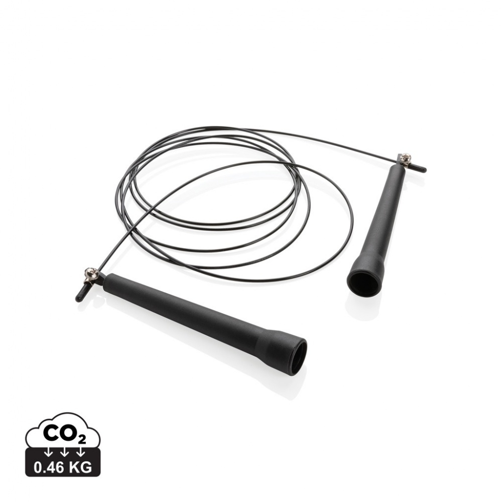 Logo trade advertising product photo of: Adjustable jump rope in pouch