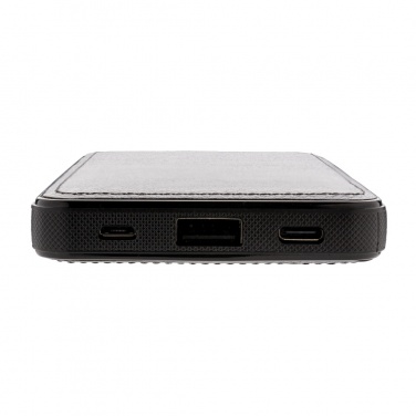 Logo trade promotional products image of: Tusca 10.000 mAh PU powerbank