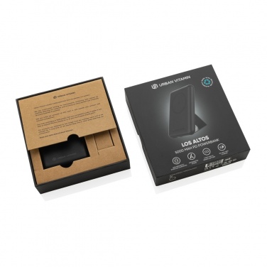 Logo trade promotional gifts image of: Urban Vitamin Los Altos RCS rplastic 5000mah powerbank