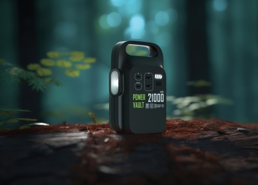 Logo trade business gift photo of: Power Vault RCS rplastic 21000 mAh portable power station