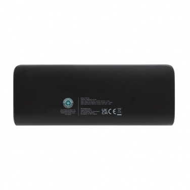 Logotrade advertising product picture of: FlashCharge RCS rplastic 20000 mah fast charge powerbank