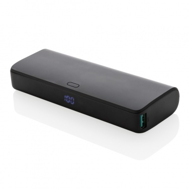 Logo trade promotional gifts image of: FlashCharge RCS rplastic 20000 mah fast charge powerbank