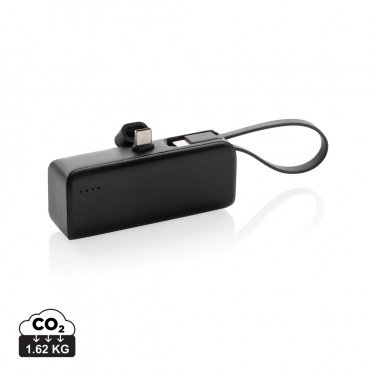 Logo trade advertising products picture of: Powerlink RCS rplastic 3000 mah powerbank USB C connector