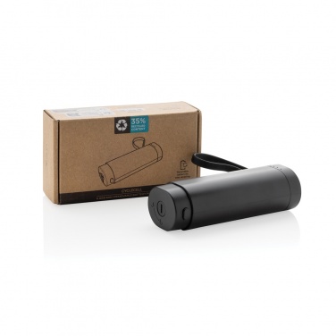 Logo trade promotional product photo of: CycleCell 5000 mah removable battery powerbank