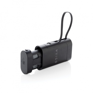 Logo trade promotional giveaway photo of: CycleCell 10,000 mah removable battery powerbank