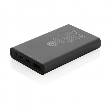 Logotrade business gifts photo of: Terra RCS recycled aluminium powerbank 5.000 mAh