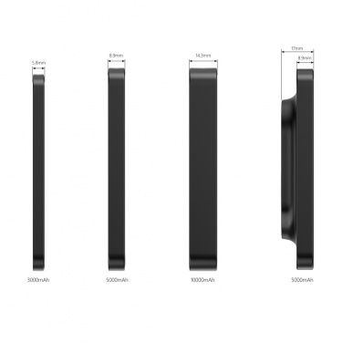 Logo trade promotional gift photo of: Urban Vitamin Burbank RCS plastic/alu  3000 mah powerbank