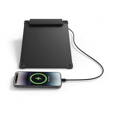 Logo trade promotional item photo of: Solarpulse rplastic portable solar panel 5W