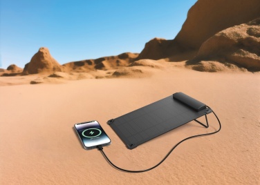 Logotrade promotional merchandise image of: Solarpulse rplastic portable solar panel 5W