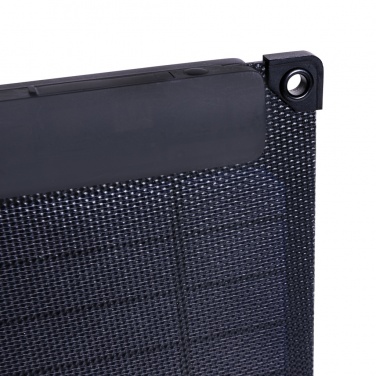 Logo trade promotional item photo of: Solarpulse rplastic portable Solar panel 10W
