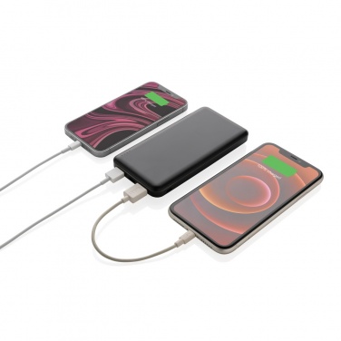 Logo trade promotional giveaways picture of: High Density 10.000 mAh Pocket Powerbank