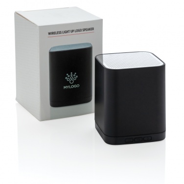 Logo trade promotional products picture of: Light up logo wireless speaker
