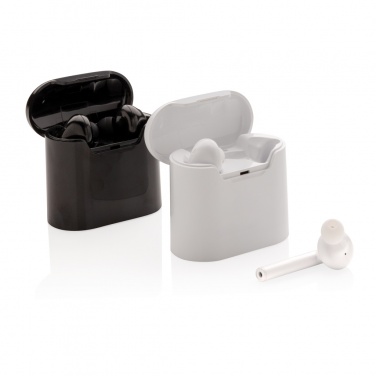 Logotrade promotional gift image of: Liberty wireless earbuds in charging case
