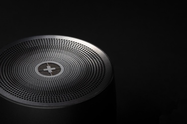 Logo trade promotional merchandise photo of: Swiss peak 5W wireless bass speaker