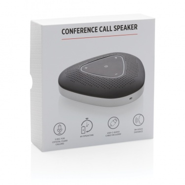 Logo trade promotional giveaways picture of: Conference call speaker
