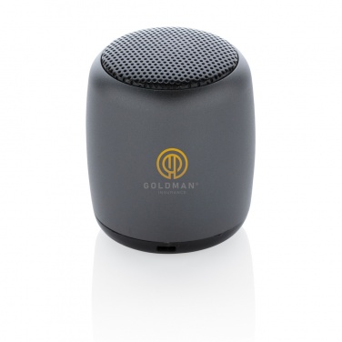 Logotrade promotional giveaway picture of: Mini aluminium wireless speaker
