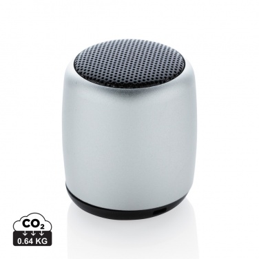 Logotrade promotional merchandise image of: Mini aluminium wireless speaker