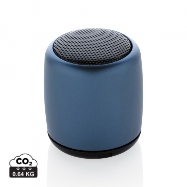 Logo trade business gift photo of: Mini aluminium wireless speaker