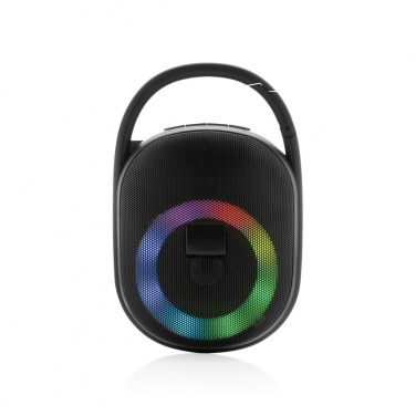 Logo trade corporate gift photo of: RCS recycled plastic Lightboom 5W Clip speaker