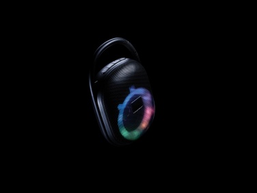 Logotrade promotional gift picture of: RCS recycled plastic Lightboom 5W Clip speaker