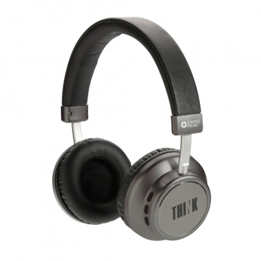 Logo trade promotional giveaways picture of: Swiss Peak wireless headphone V3