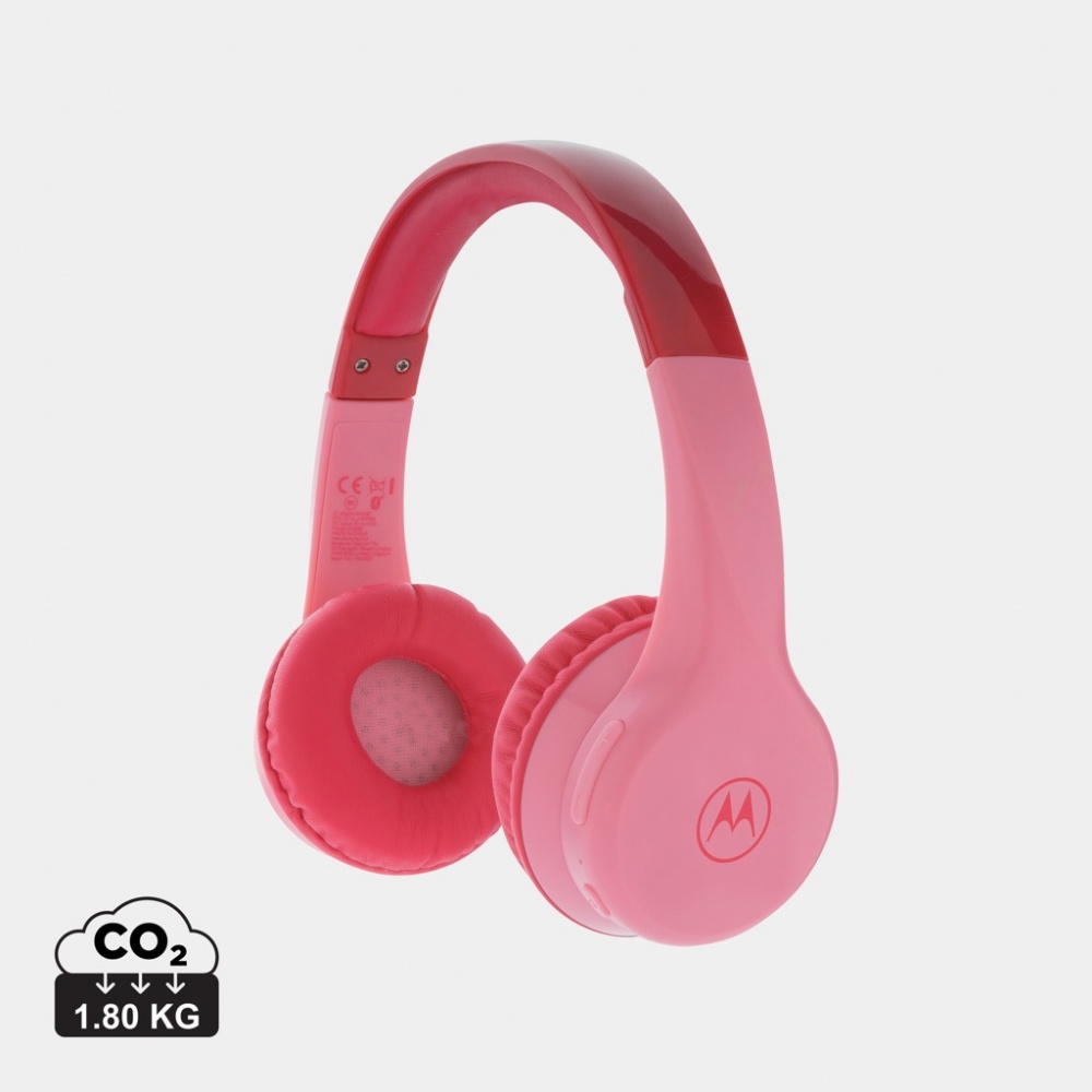 Logotrade promotional item image of: Motorola JR 300 kids wireless safety headphone