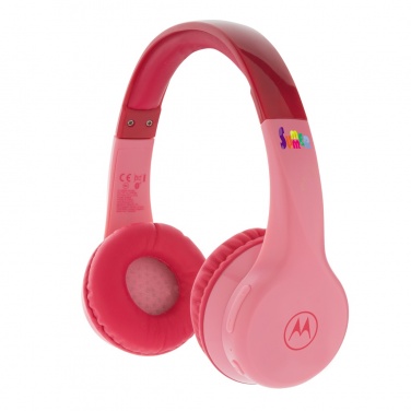 Logo trade promotional merchandise photo of: Motorola JR 300 kids wireless safety headphone