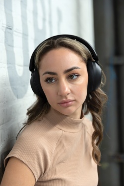 Logotrade corporate gift image of: Urban Vitamin Cupertino RCS rplastic ANC headphone