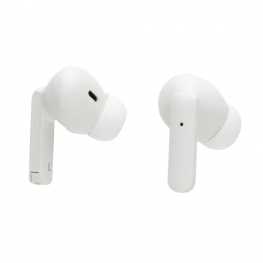 Logo trade promotional products picture of: RCS recycled plastic Liberty Pro wireless earbuds