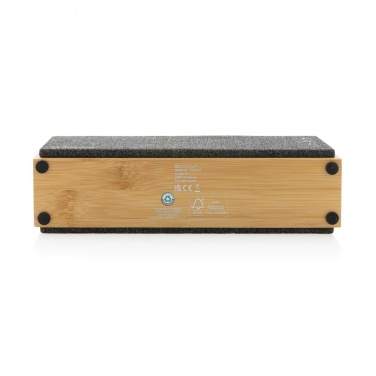 Logotrade promotional product image of: Wynn 10W bamboo wireless speaker
