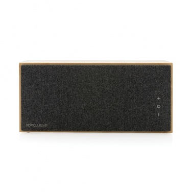 Logotrade business gift image of: Wynn 20W bamboo wireless speaker