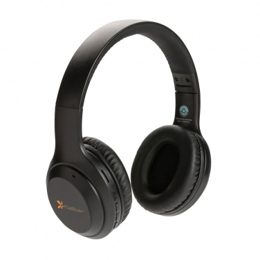 Logo trade promotional items picture of: RCS standard recycled plastic headphone