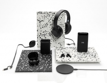 Logo trade corporate gifts picture of: RCS standard recycled plastic TWS earbuds