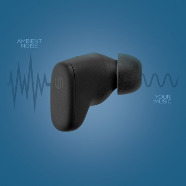 Logo trade promotional giveaways picture of: Urban Vitamin Gilroy hybrid ANC and ENC earbuds