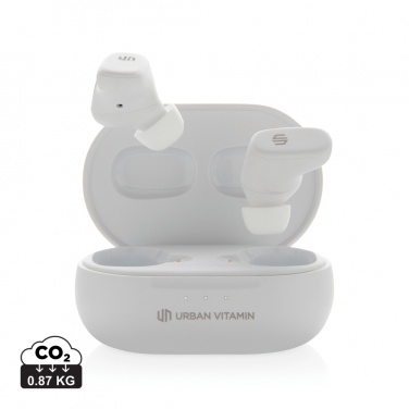 Logotrade corporate gift image of: Urban Vitamin Gilroy hybrid ANC and ENC earbuds
