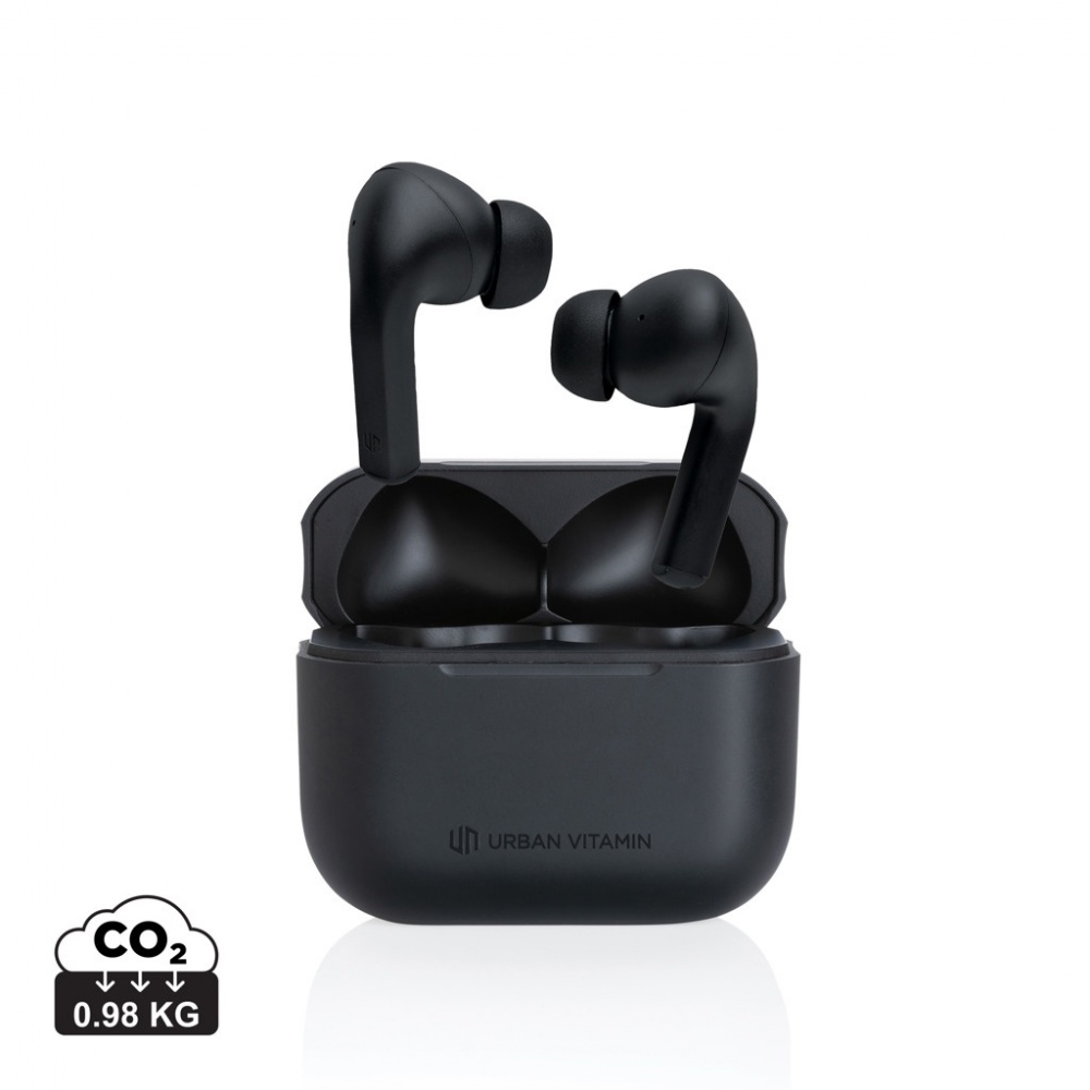 Logo trade promotional giveaways image of: Urban Vitamin Alamo ANC earbuds