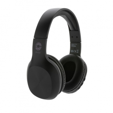 Logo trade business gift photo of: RCS recycled plastic JAM wireless headphone