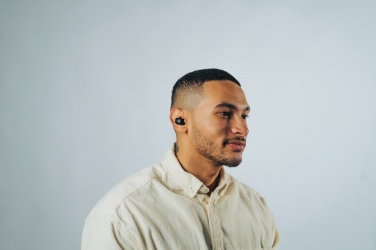 Logotrade promotional merchandise photo of: Urban Vitamin Palm Springs RCS rplastic ENC earbuds