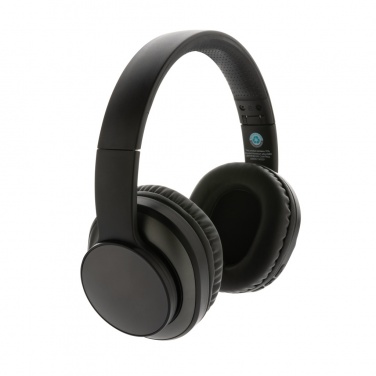 Logo trade promotional item photo of: Terra RCS recycled aluminium wireless headphone