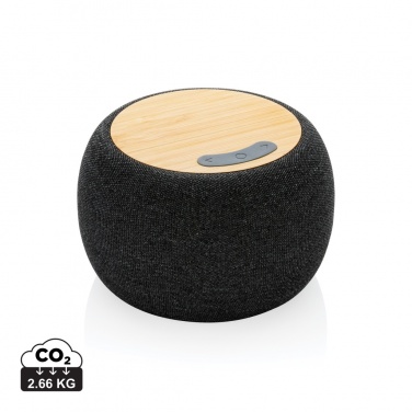 Logotrade business gifts photo of: RCS Rplastic/PET and bamboo 5W speaker