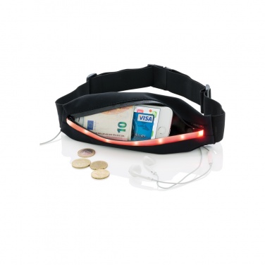 Logo trade promotional merchandise image of: Running belt with LED